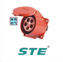 Santai waterproof industrial socket concealed straight socket five-core 16A IP44 380V-415V ST-315