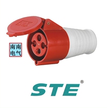 STE brand Santai industrial plug socket 32A three phase four wire connector ST-224