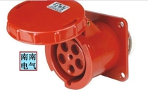 Santai industrial socket ST-325 32A three-phase five-wire concealed industrial socket five-core 380V waterproof socket