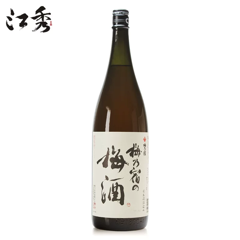 梅乃宿 [梅子酒1.8L日本原装进口酒洋酒青梅酒甜酒女士果酒日本梅酒]