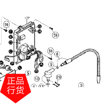 Panasonic TK7505 TK7585 Circuit Board Main Board Water Pipe Power Board Transformer Heater