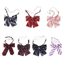 Curly womens clothing Korean version of childrens accessories bow knot primary school uniform pullover garden dress collar flower small bow tie