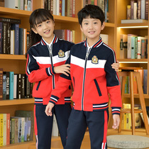 Kindergarten Garden Clothing Spring Autumn Winter Yinglun College Wind Men And Women Childrens Clothes Sportswear Jacket Primary School Children School Uniforms Class Clothes