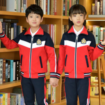 Kindergarten Garden Clothing Spring Autumn Winter Yinglun College Wind Men And Women Childrens Clothes Sportswear Jacket Primary School Children School Uniforms Class Clothes