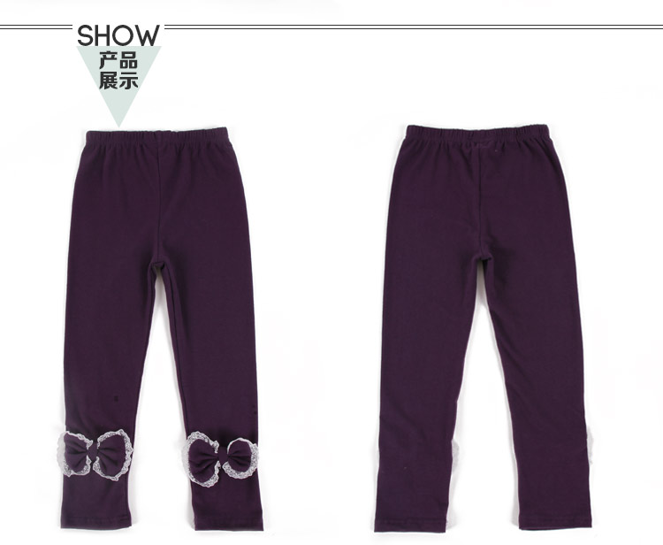 Pantalon fille QT-647 en coton - Ref 2063936 Image 84