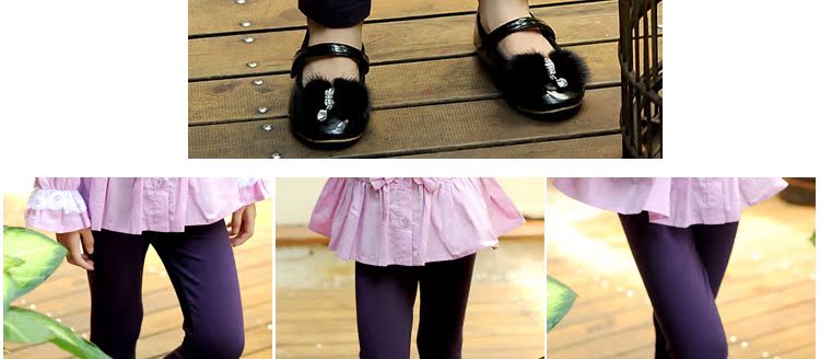 Pantalon fille QT-647 en coton - Ref 2063936 Image 32