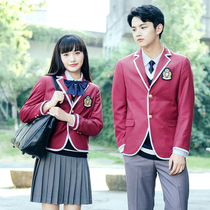 Class clothes teacher garden clothes kindergarten suits spring and autumn British Middle School style uniforms suit kindergarten uniforms