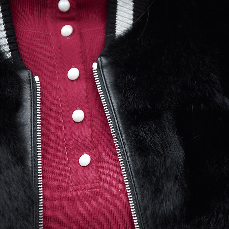 Manteau de fourrure femme GIRDEAR   - Ref 3172390 Image 4