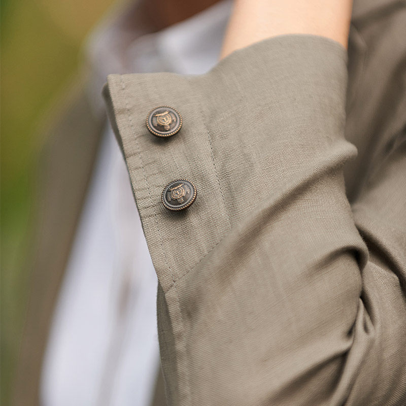 Veste pour femme GIRDEAR   en Chanvre - Ref 3220793 Image 5