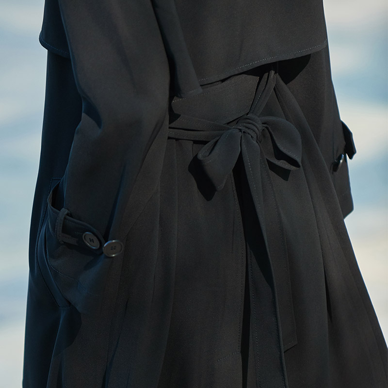 Trench pour femme GIRDEAR   en Polyester - Ref 3227114 Image 5