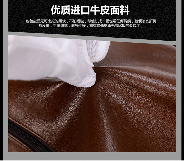 Mua hàng đặc biệt Biden kangaroo nam kinh doanh cặp da nam túi xách da lớp đầu tiên túi xách nam - Túi của con người balo gucci