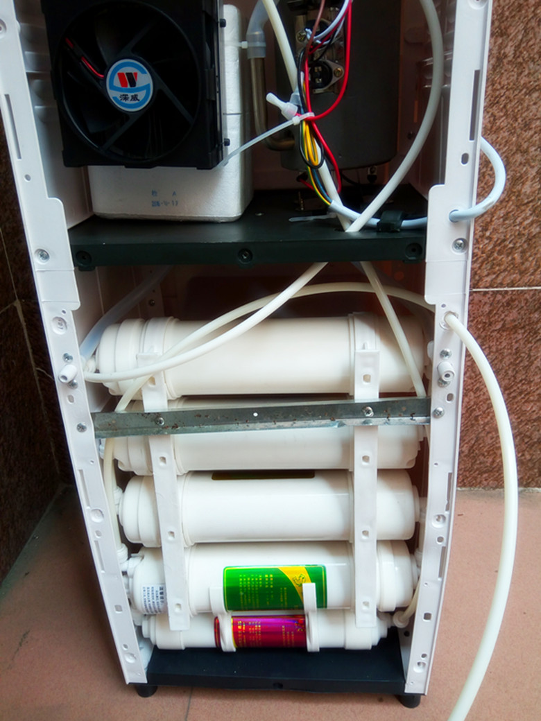 máy lọc nước sanaky e3110 Máy lọc nước Đinh Mã dọc ấm nóng lạnh đường ống thẳng uống nước máy lọc nước tinh khiết máy lọc nước một máy - Nước quả lọc nước ro