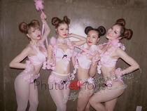 Valentines Day Themed Party Pink Sexy Flowers Bikini Team Stage Dance Jazz DJ Singer Acting Out
