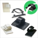 3-метровый двусторонний задний клейкий зажидок тип проволоки, фиксирующий сиденье, клей, зажимной зажидок, зажимное зажимное зажим, зажим для проводки рекордера