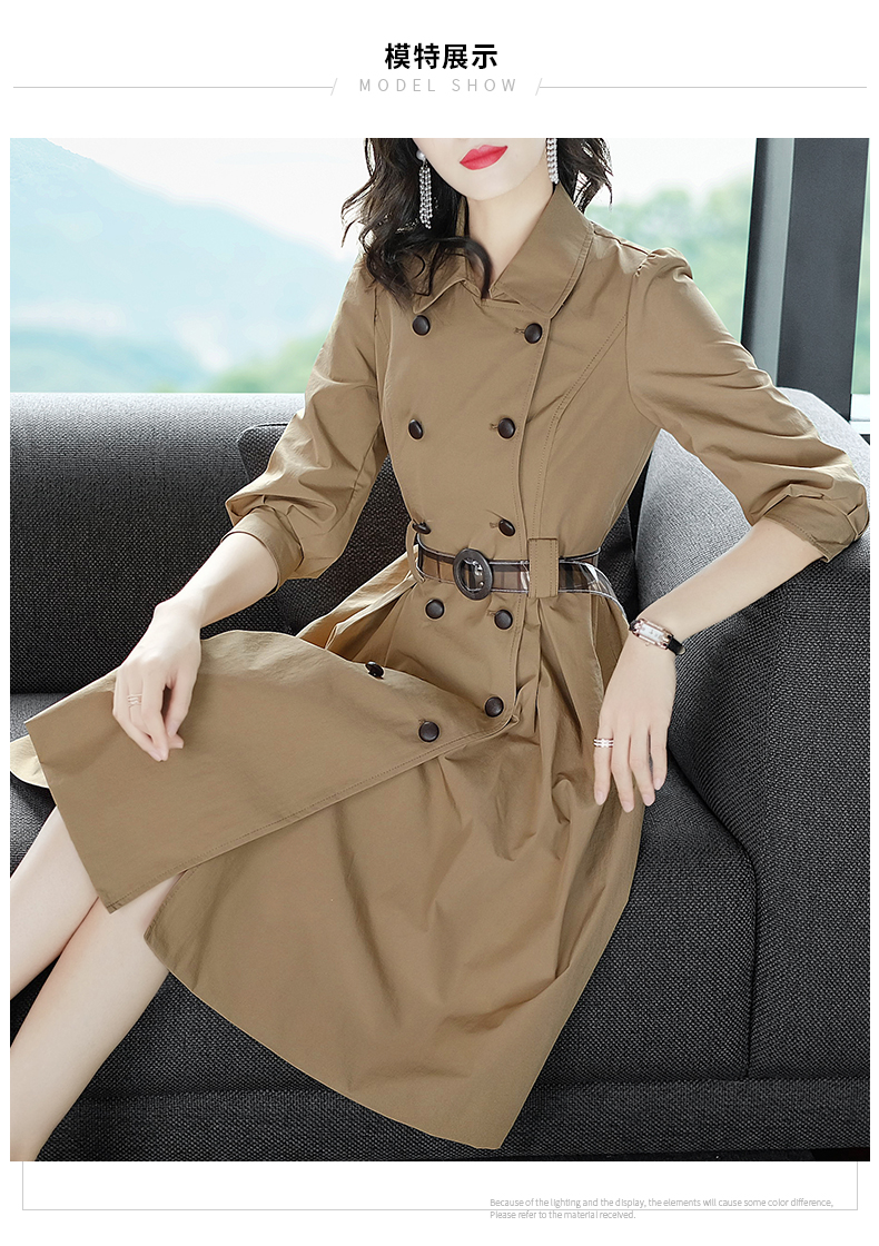 Trench pour femme LONYUASH    en Polyester - Ref 3227816 Image 17