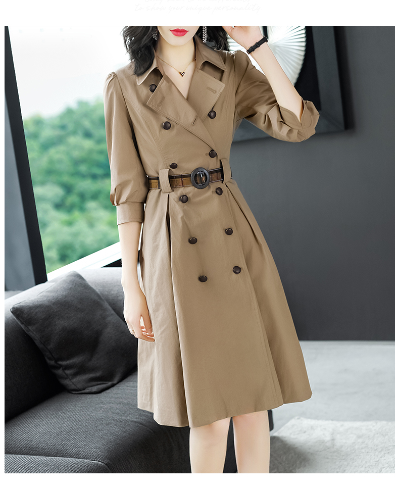 Trench pour femme LONYUASH    en Polyester - Ref 3227816 Image 19
