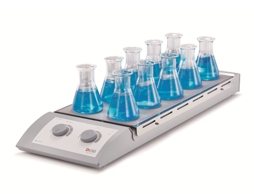 Large Dragon MS-H-S10 10 Channel Standard Heating Type Magnetic Agitators 10 Stirring Points Position Scale-Taobao