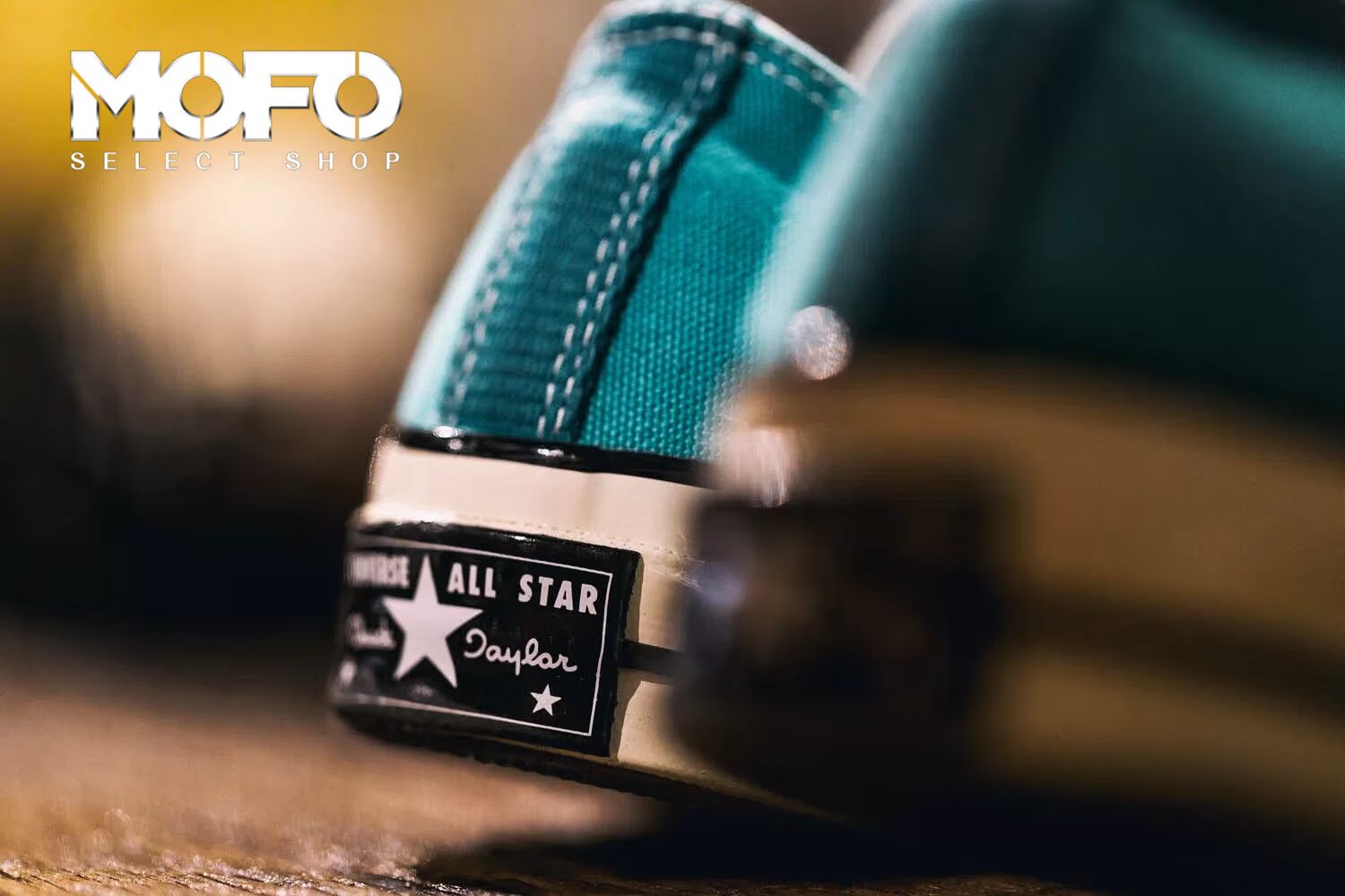 Converse 1970s Chuck Taylor Samsung Standard Tiffany Sứ Xanh 141998C Giày vải giày thể thao cổ cao
