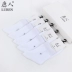 Giày lưới nam hươu mùa hè chính hãng trong vớ màu rắn 5 đôi tất thoáng khí cho nam shop tat dep gia re Vớ sợi tre