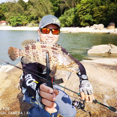 Fishing is also exported to Japan Luya rod straight handle root fishing rod L gun handle super soft 1 82 1 m horse mouth rod UL sea fishing rod