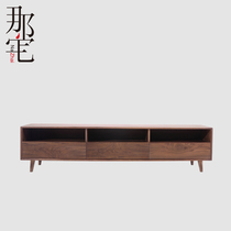 New Chinese solid wood TV cabinet antique meditation designer ground cabinet TV cabinet-like room furniture custom-made