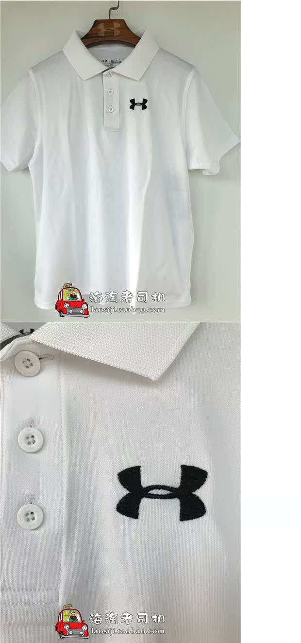 Spot UA An Dema Đàn ông và phụ nữ Trẻ em lớn Áo sơ mi Golf Polo tay áo ngắn thể dục nhanh khô - Áo polo thể thao 1áo polo nữ trắng