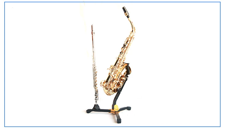 Saxophone khung màu đen ống sáo khung trung âm phụ oboe clarinet kệ dọc khung phụ kiện nhạc cụ dây guitar classic