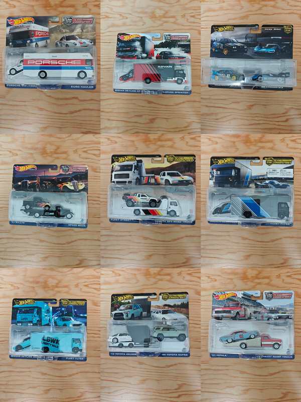 Hot Wheels Transporter Set Hot Wheels Dual Car Trailer Set Alloy Collectible Car Models Mercedes-Benz Team Porsche Hot Wheels Transporter Set Hot Wheels Dual Car Trailer Set Alloy Collectible Car Models Mercedes-Benz Team Porsche