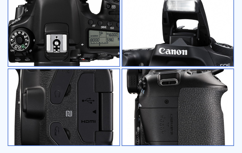 Canon Canon 80D 18-135 kit cao cấp chuyên nghiệp máy ảnh kỹ thuật số SLR nhà du lịch