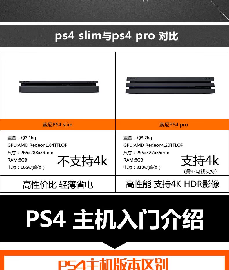 Máy chủ Sony PS4 PRO PS4 SLIM Phiên bản Hồng Kông của máy chơi trò chơi mới God of War phiên bản giới hạn 1tb - Kiểm soát trò chơi tay cầm xbox one x