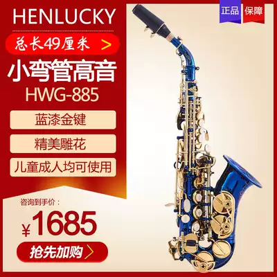 Hengyun instrument B- flat treble saxophone children saxophone children adult universal small elbow