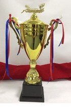 Dragon Boat Trophy Metal Trophy Customized Engraving Games Company Four-pillar High-end Dragon Boat Festival Crystal Award