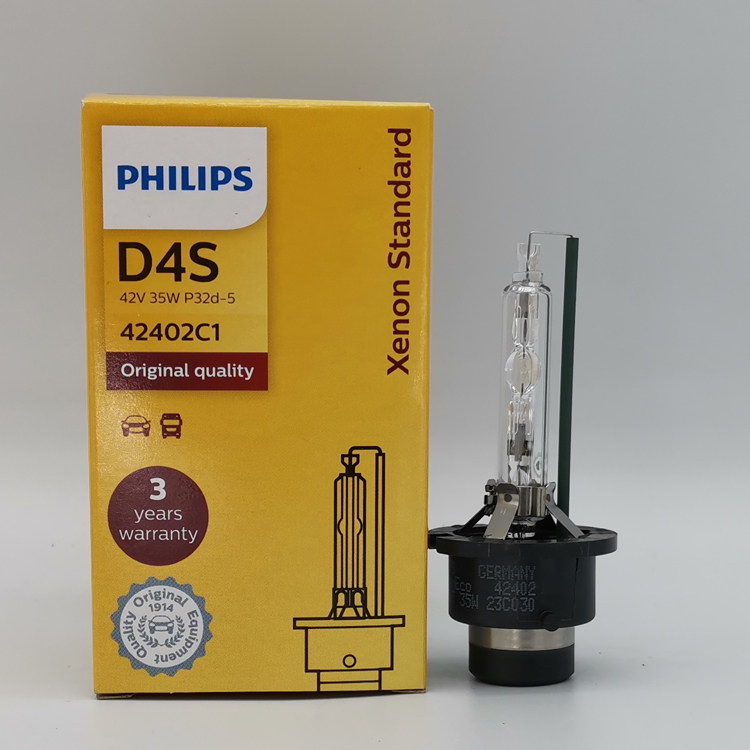 Philips PHILIPS D4S 35W 42402 4200K HID 90981-20024 XENON LAMP BUBBLE