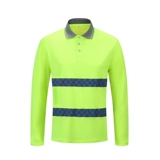 Быстроосущную рефлексивную футболку по безопасности дорожного обеспечения.