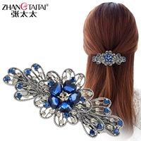 Bà Zhang kẹp tóc rhinestone phụ kiện tóc retro thời trang lớn mùa xuân clip clip clip ngang clip đuôi ngựa clip nữ mũ phụ kiện tóc cho bé gái