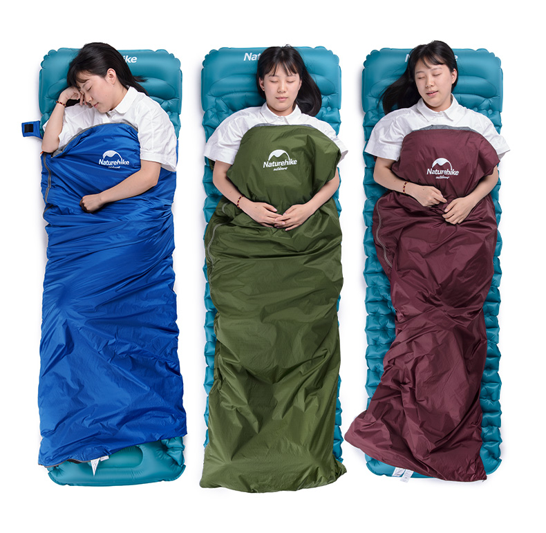 NH mini túi ngủ người lớn mùa xuân và mùa hè trong nhà phần mỏng du lịch ngoài trời bẩn túi ngủ cầm tay siêu nhẹ cắm trại lót