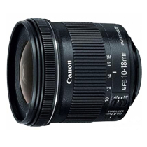 Canon 10-18 SLR lens EF-S 10-18mm f 4 5-5 6 IS STM wide-angle ef-s10-18