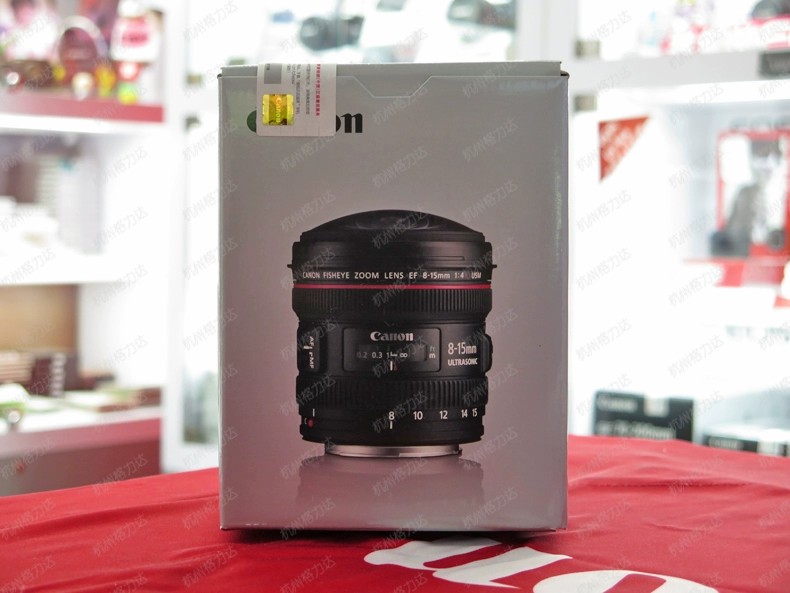 ống kính SLR Canon EF 8-15mm f / 4L USM góc rộng ống kính fisheye 8-15 BNM chỗ đáng tin cậy - Máy ảnh SLR