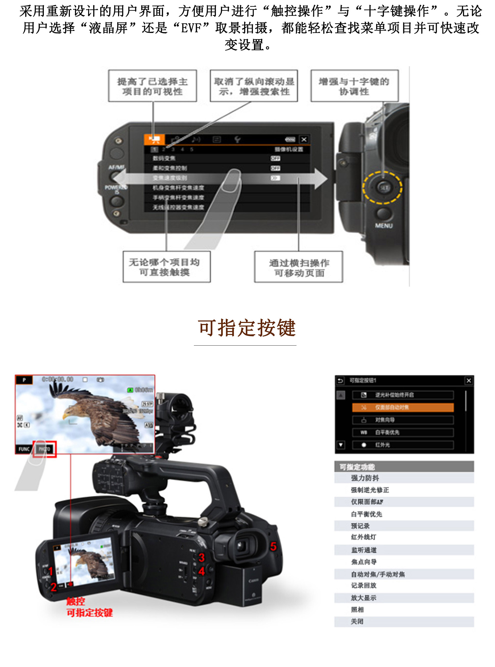 Máy quay video kỹ thuật số gia đình Canon / Canon LEGRIA GX10 gx 10 không dây 4K