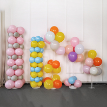 Balloon table floating fixed base pole ground floating balloon tree pole shelf bracket bracket column birthday decoration decoration