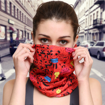 Outdoor magic headscarf mens sports womens sunscreen collar Versatile multi-function absorbent sweat hair band quick-drying riding mask