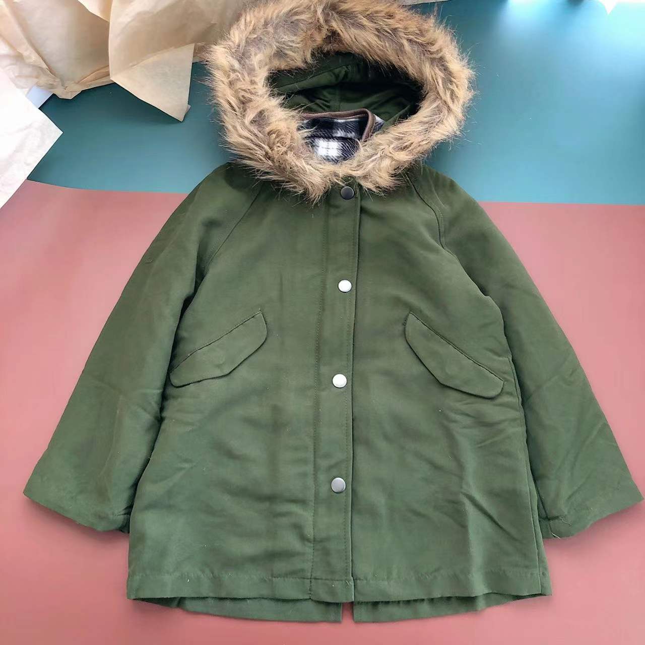 Detachable two-piece set of children's windcoat jacket Foreign trade ingenious design can be worn independently in jacket