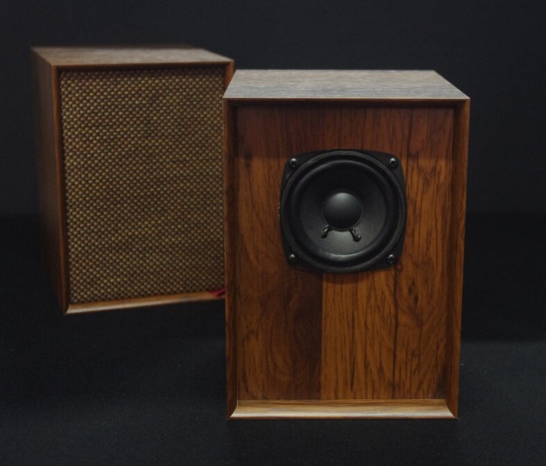 3 inch full frequency speaker closed box