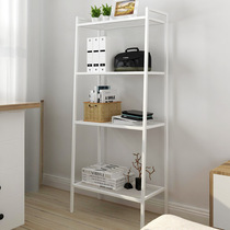 Nordic shelf floor bedroom iron storage rack ground balcony flower stand living room household storage rack