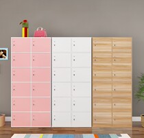 Storage cabinet with door School living room with door locker wooden living room cabinet reinforced color students