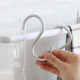 3 pack of strong S-shaped hooks aluminum alloy wall-mounted bathroom kitchen creative S-shaped cabinet door door back S hook traceless hook