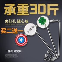 Hanging Bag Hook hook Large bearing desk Desktop Female bag Bag Hanging Bag Hook Office God Instrumental bag Hook Multifunction