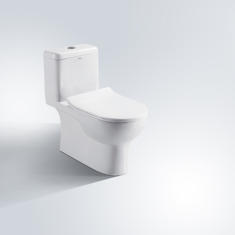 Farnsa bathroom toilet Home Makeup Room Seat Poo PP Ureal Cover Water Saving Siphon Toilet FB16121