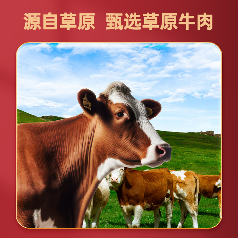 Shilekang Prairie Sauce Beef Tendon, a Specialty from Inner Mongolia, Spring Festival Gift Box, Holiday Group Purchase, New Year Gift, New Year Goods