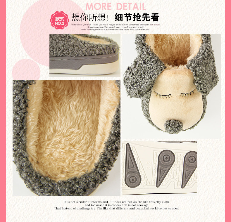 Pantoufles enfants en suède QYCKABY - semelle caoutchouc - Ref 1015934 Image 10